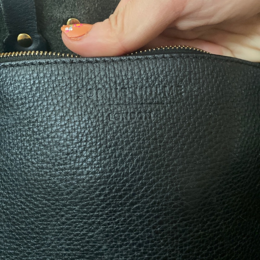 Sophie Humle black Cromwell east west shopper - Picture 2 of 10